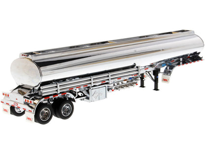 Heil Fleet Duty TM 9300/DT-C4 Petroleum Tanker Trailer Chrome "Transport Series" 1/50 Diecast Model