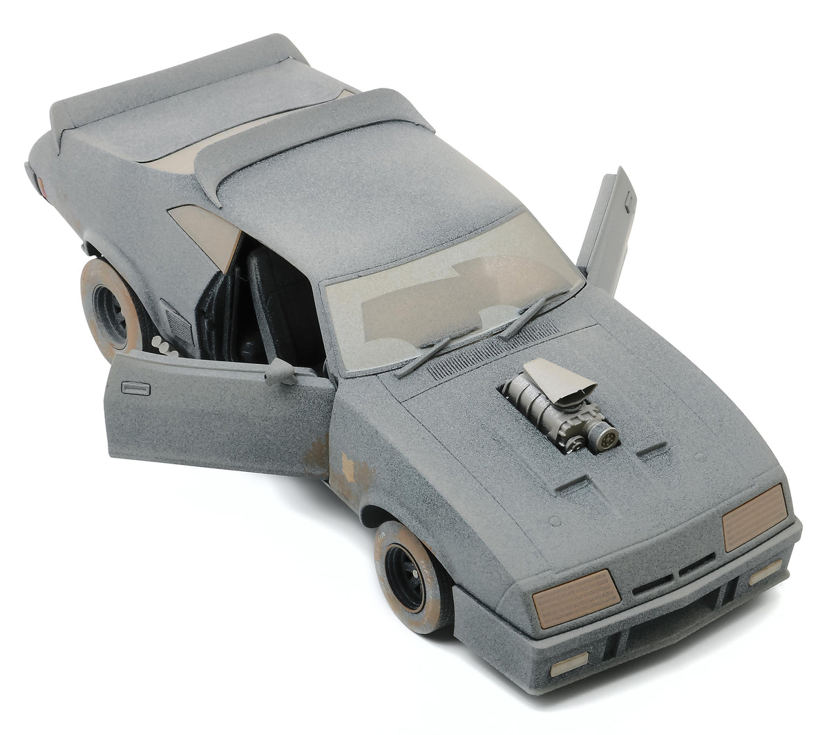 1973 Ford Falcon XB RHD (Right Hand Drive) (Weathered Version) "Last of the V8 Interceptors" (1979) Movie 1/18 Diecast Model Car