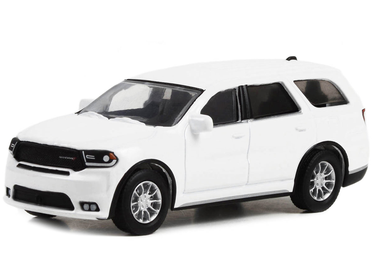 2022 Dodge Durango Pursuit Police Car White "Hot Pursuit" "Hobby Exclusive" Series 1/64 Diecast Model Car