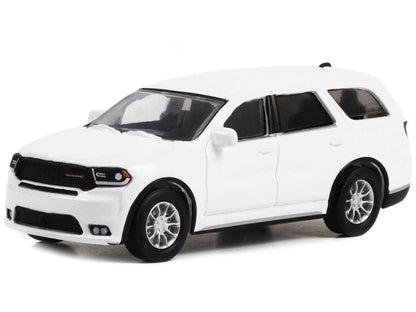 2022 Dodge Durango Pursuit Police Car White "Hot Pursuit" "Hobby Exclusive" Series 1/64 Diecast Model Car