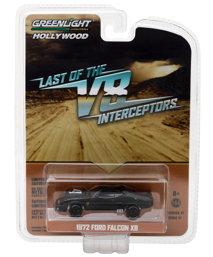 1973 Ford Falcon XB Black "Last of the V8 Interceptors" (1979) Movie "Hollywood Series" Release 17 1/64 Diecast Model Car