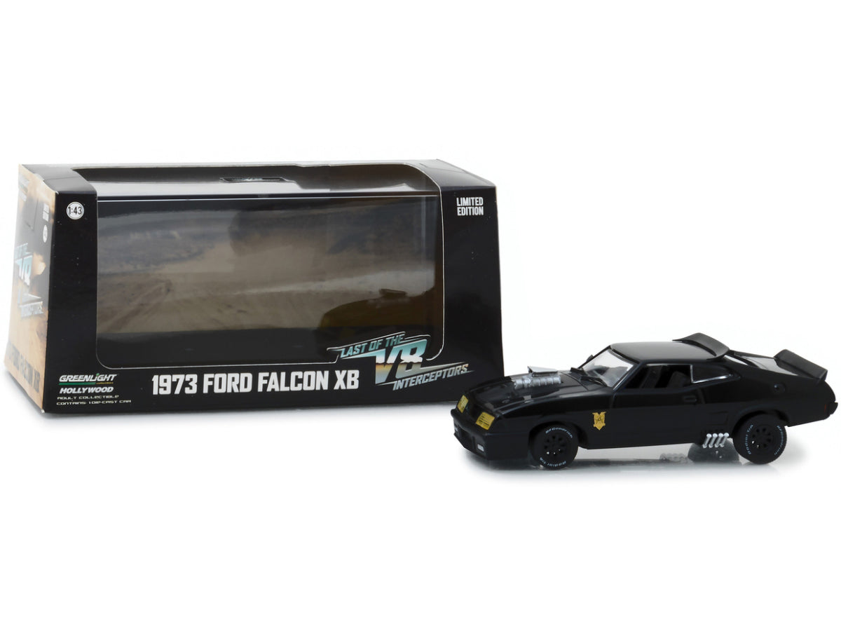 1973 Ford Falcon XB Black "Last of the V8 Interceptors" (1979) Movie 1/43 Diecast Model Car