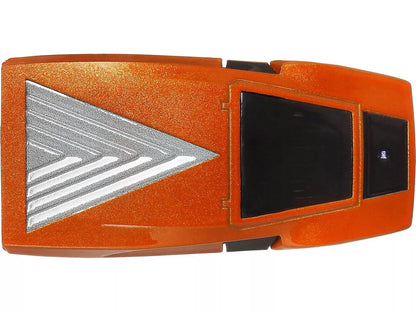 Lancia Stratos Zero Concept Car Orange Metallic "Hammer Drop" Series Diecast Model Car
