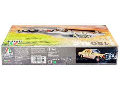 Skill 3 Model Kit Mercedes-Benz 450 SLC Winner "Rallye Bandama Ivory Coast" (1979) 1/24 Scale Model
