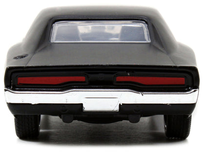 Dom's Dodge Charger R/T Matt Black "Fast & Furious" Movie 1/32 Diecast Model Car