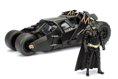 2008 "The Dark Knight" Tumbler Batmobile with Batman Diecast Figurine 1/24 Diecast Model Car