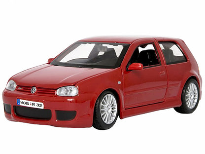 Volkswagen Golf R32 Red 1/24 Diecast Model Car