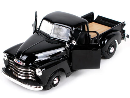 1950 Chevrolet 3100 Pickup Truck Black 1/25 Diecast Model Car