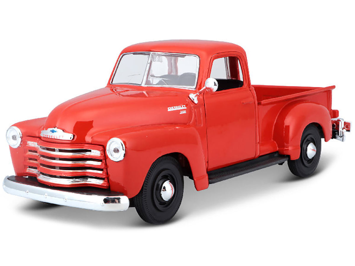 1950 Chevrolet 3100 Pickup Truck Omaha Orange 1/25 Diecast  Model Car
