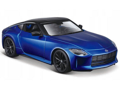 2023 Nissan Z Blue Metallic with Black Top "Special Edition" Series 1/24 Diecast Model Car