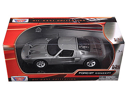 Ford GT Silver 1/24 Diecast Car Model