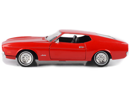 1971 Ford Mustang Sportsroof Red 1/24 Diecast Model Car