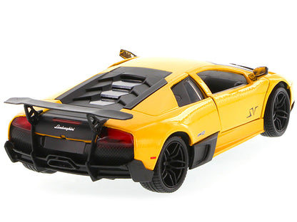 Lamborghini Murcielago LP 670 4 SV Yellow 1/24 Diecast Model Car