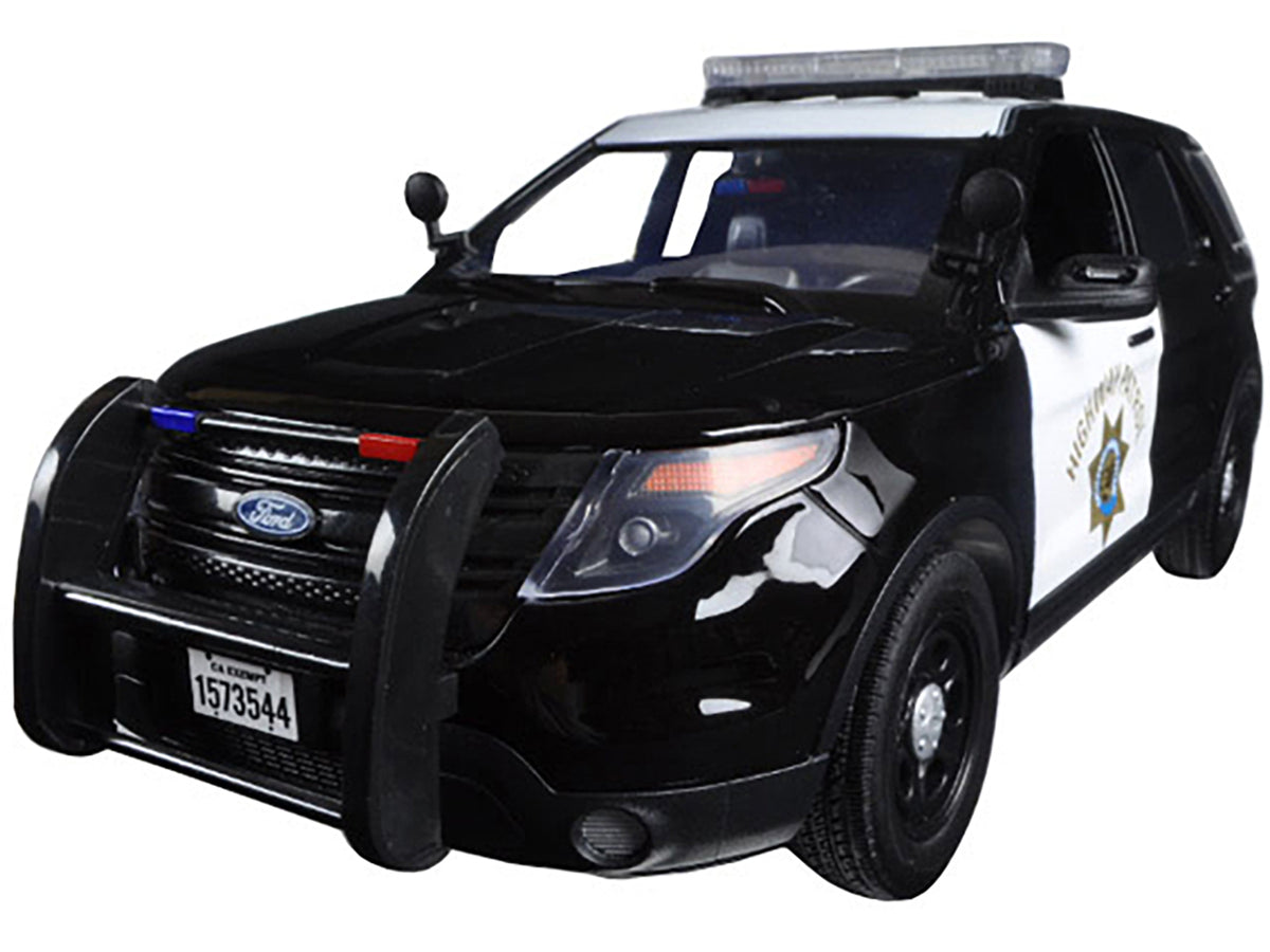 2015 Ford PI Utility Interceptor CHP California Highway Patrol 1/18 Diecast Model Car