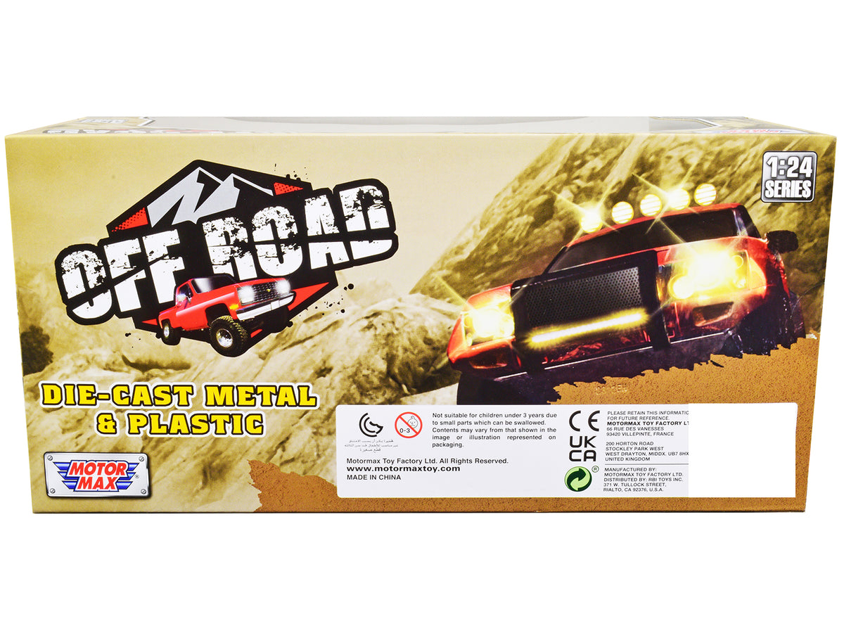 2017 Ford F-150 Raptor Off-Road Pickup Truck Cream 1/24-1/27 Diecast Model Car