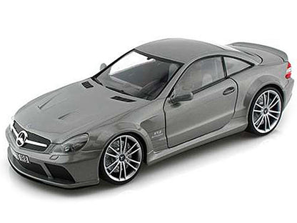Mercedes SL65 AMG Black Series (R230) Grey 1/18 Diecast Model Car