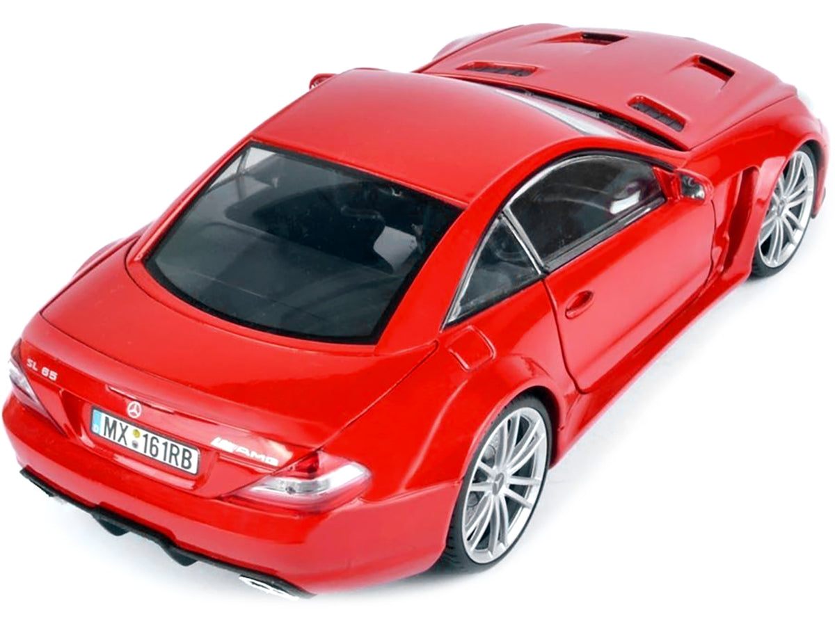 Mercedes SL65 AMG Black Series (R230) Red 1/18 Diecast Model Car