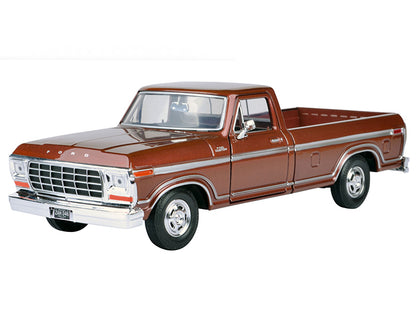 1979 Ford F-150 Pickup Truck Brown 1/24 Diecast Model Car