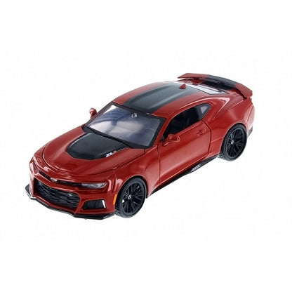 2017 Chevrolet Camaro ZL1 Burgundy 1/24 Diecast Car Model