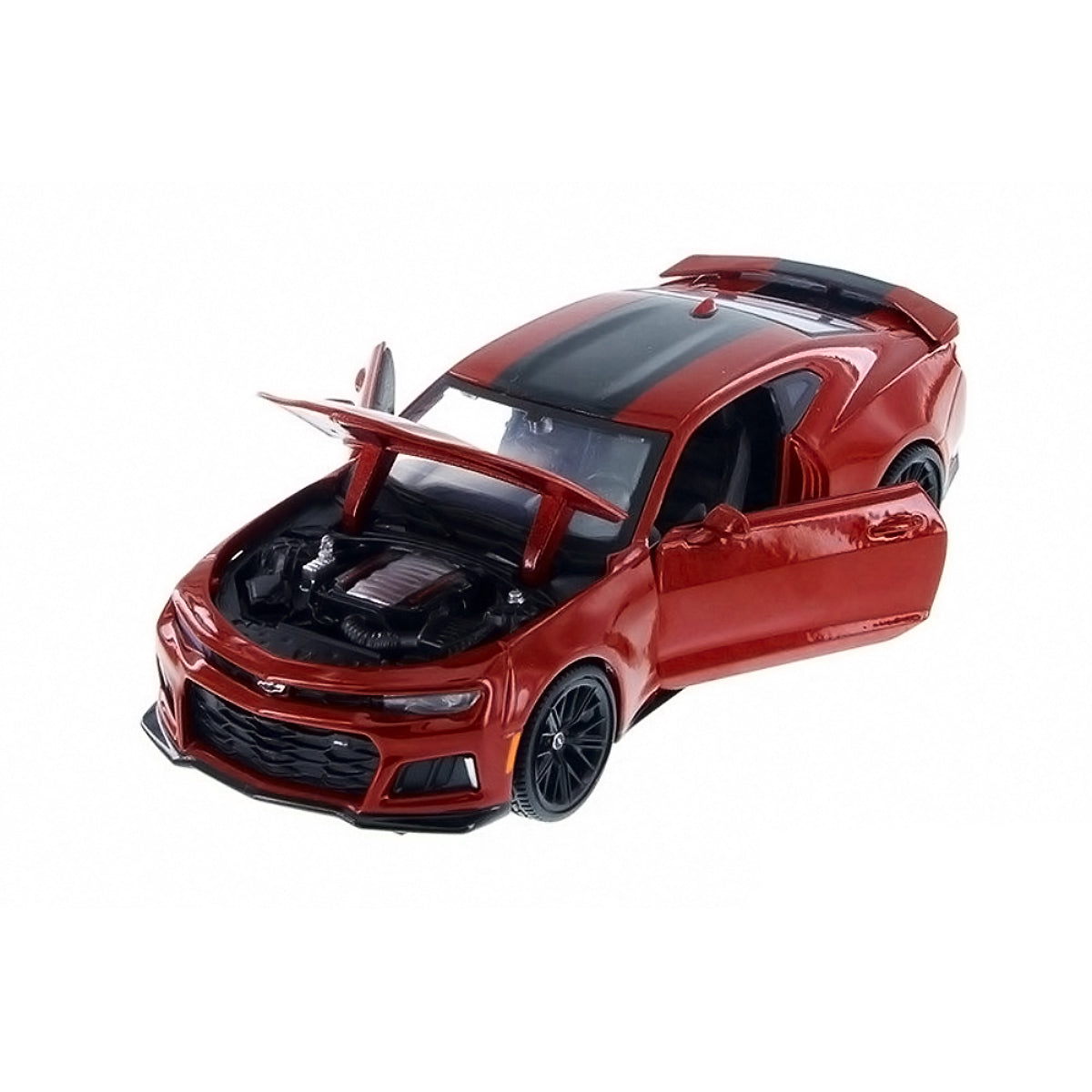2017 Chevrolet Camaro ZL1 Burgundy 1/24 Diecast Car Model