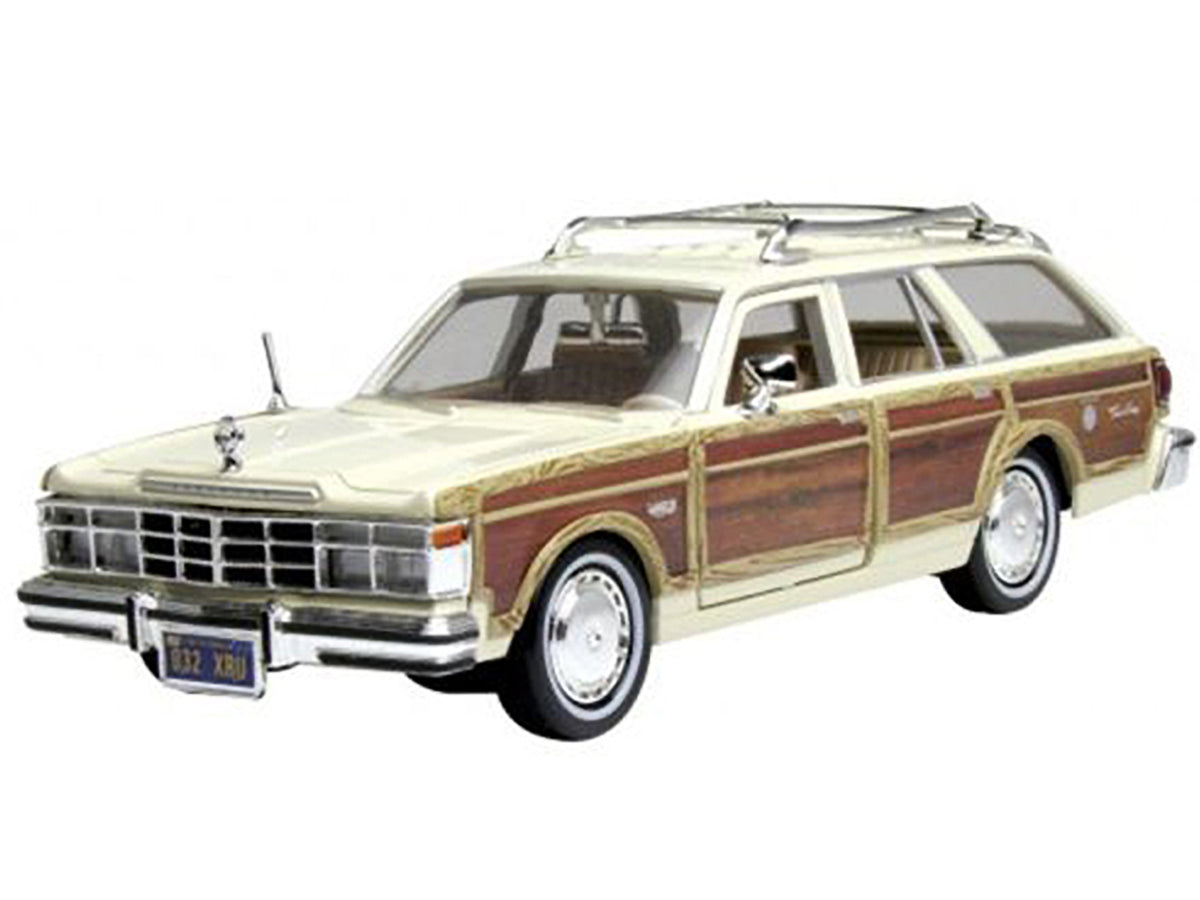1979 Chrysler Lebaron Town & Country Cream 1/24 Diecast Model Car