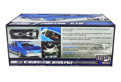 Skill 2 Model Kit 1967 Pontiac GTO 1/25 Scale Model