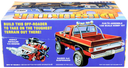 Skill 2 Model Kit 1984 GMC Pickup Truck (Molded in White) "Deserter" 1/25 Scale Model