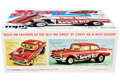 Skill 2 Model Kit 1957 Chevrolet Gasser Flip Nose "Spirit of 57" 1/25 Scale Model