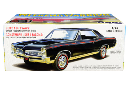 Skill 3 Model Kit 1967 Pontiac GTO "Weekend Warrior" 3 in 1 Kit 1/25 Scale Model