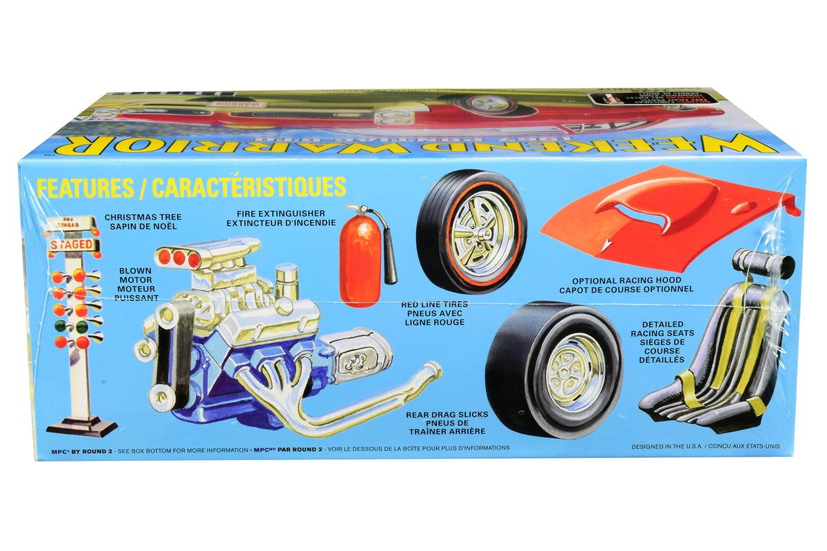 Skill 3 Model Kit 1967 Pontiac GTO "Weekend Warrior" 3 in 1 Kit 1/25 Scale Model