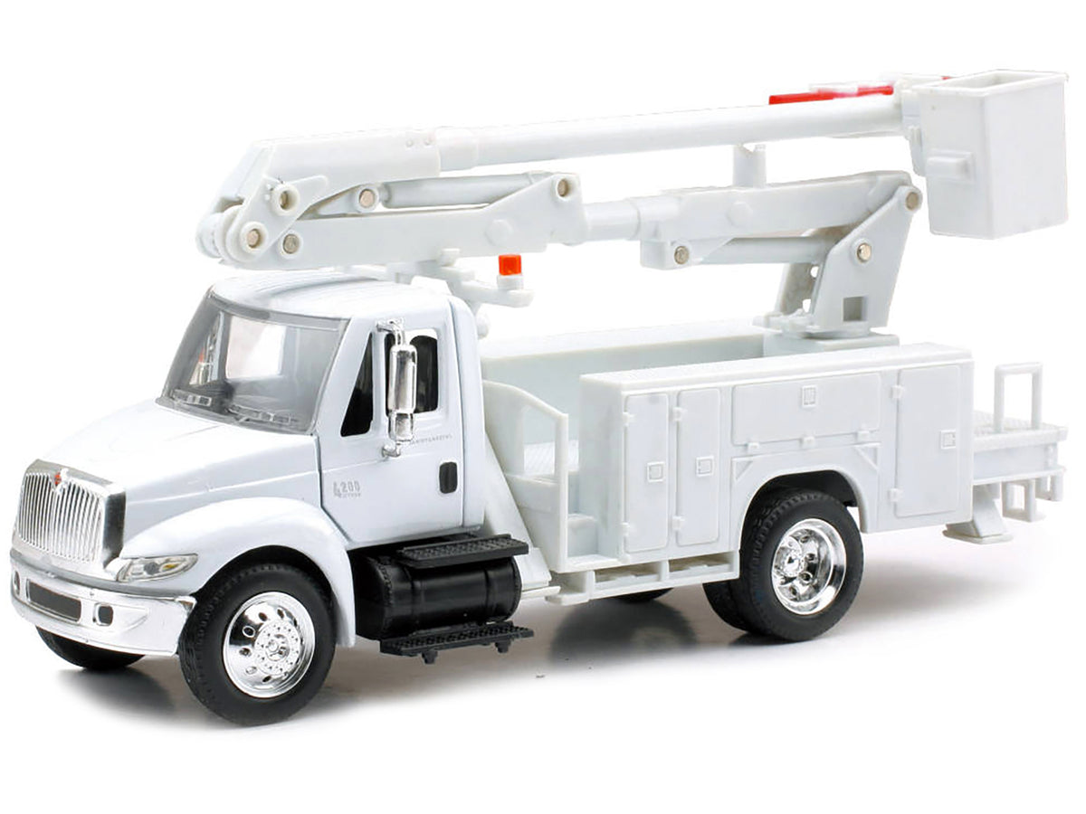 International 4200 Line Maintenance Service Truck White "Long Haul Trucker" Series 1/43 Diecast Model