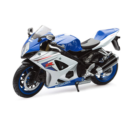 2008 Suzuki GSX-R1000 Blue Bike Motorcycle 1/12