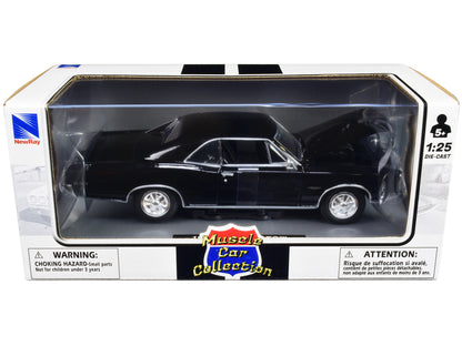 1966 Pontiac GTO Black "Muscle Car Collection" 1/25 Diecast Model Car