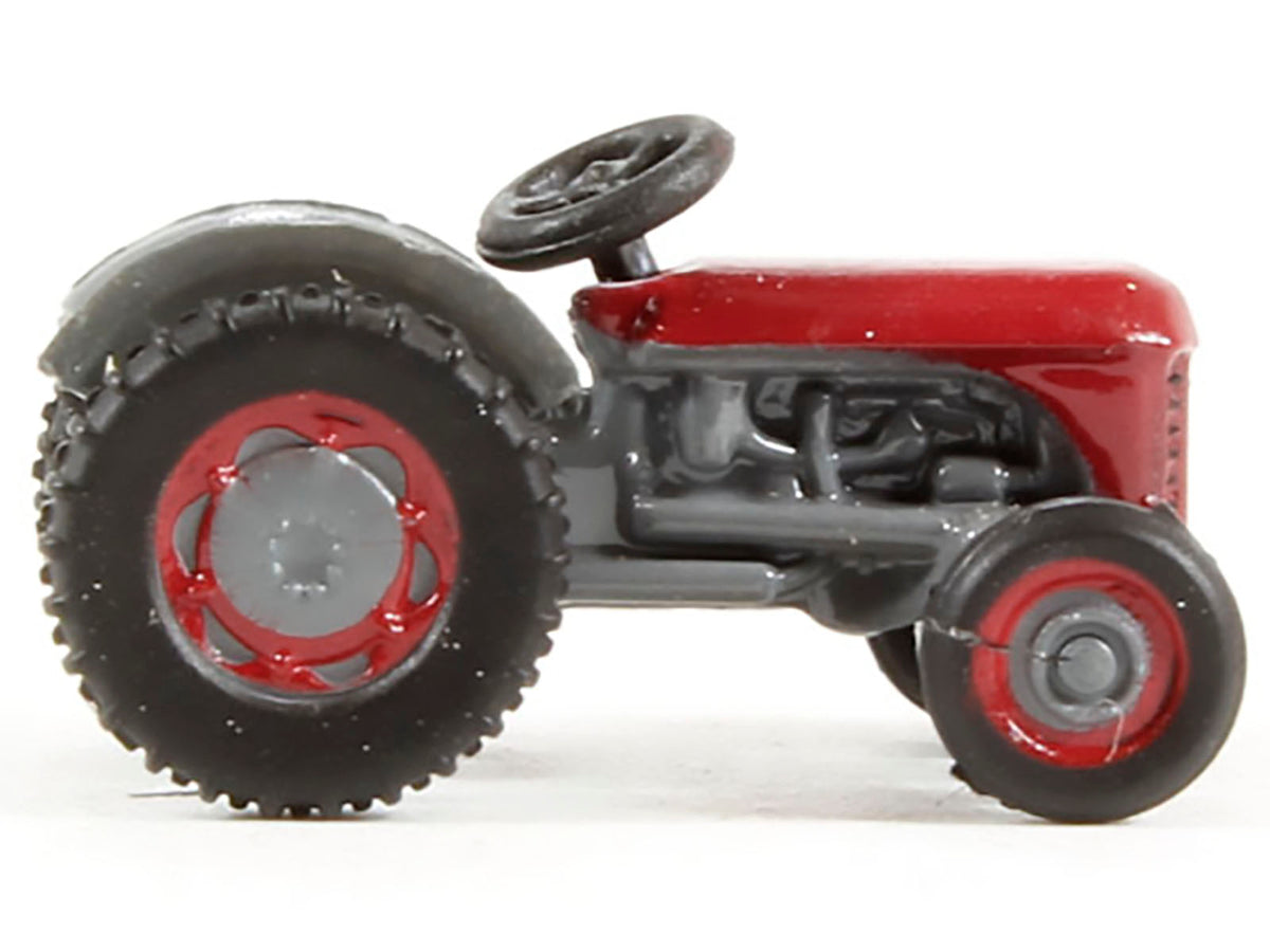 Ferguson Tractor Red and Gray 1/148 (N) Scale Diecast Model Car