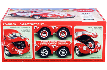 Skill 3 Snap Model Kit Volkswagen Beetle "Coca-Cola" 1/25 Scale Model