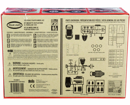 Skill 3 Snap Model Kit Volkswagen Beetle "Coca-Cola" 1/25 Scale Model
