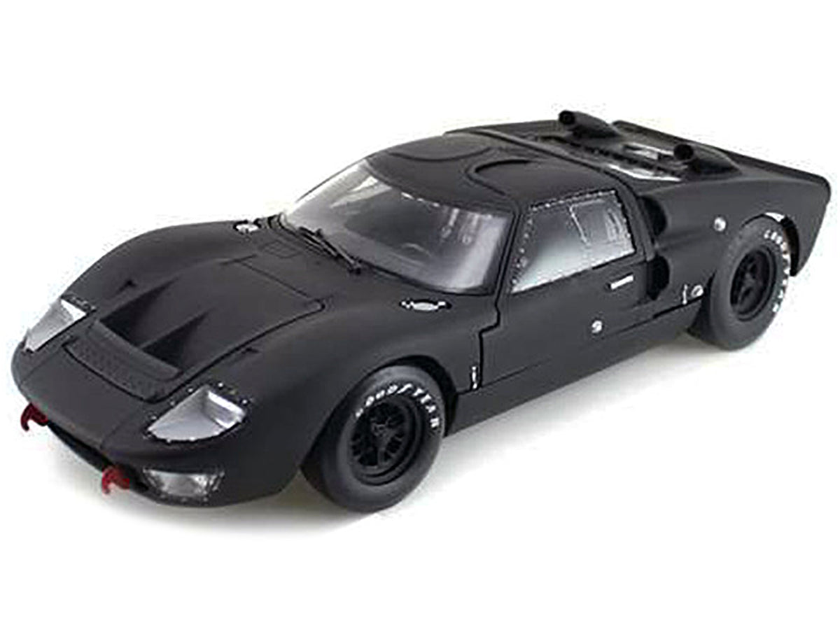 1966 Ford GT-40 GT40 MK 2 Matt Black 1/18 Diecast Car Model