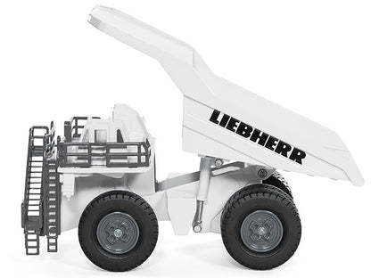 Liebherr T 264 Mining Truck White 1/87 (HO) Diecast Model