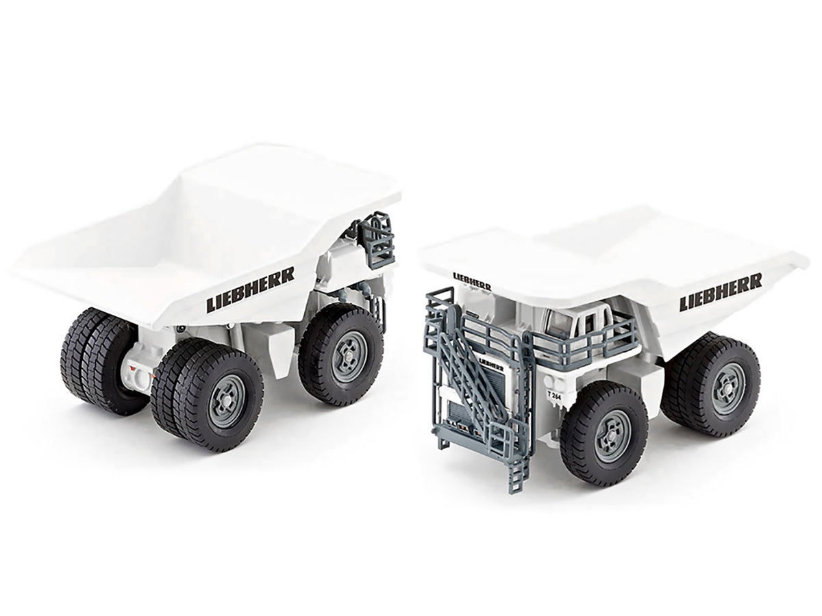 Liebherr T 264 Mining Truck White 1/87 (HO) Diecast Model
