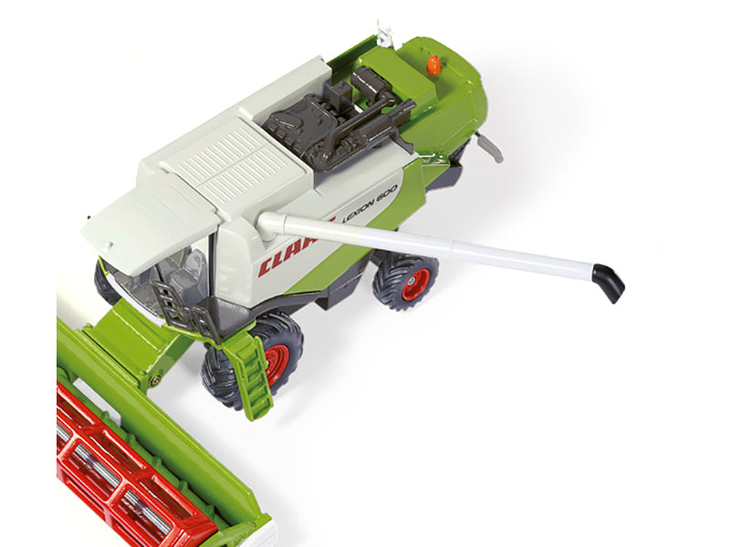 Claas Lexion 600 Combine Harvester Green and Gray 1/50 Diecast Model
