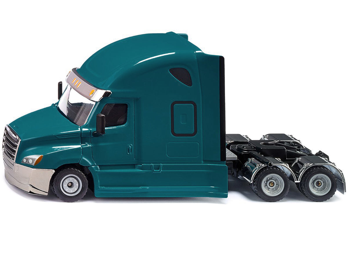 Freightliner Cascadia Tractor Truck Teal 1/50 Diecast Model