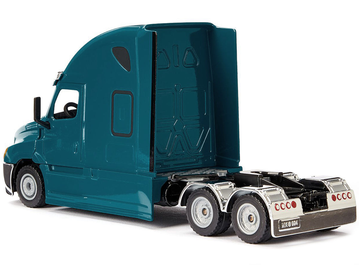 Freightliner Cascadia Tractor Truck Teal 1/50 Diecast Model